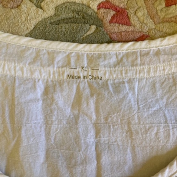 Vintage Style Floor Length Cotton Nightgown - Picture 7 of 10